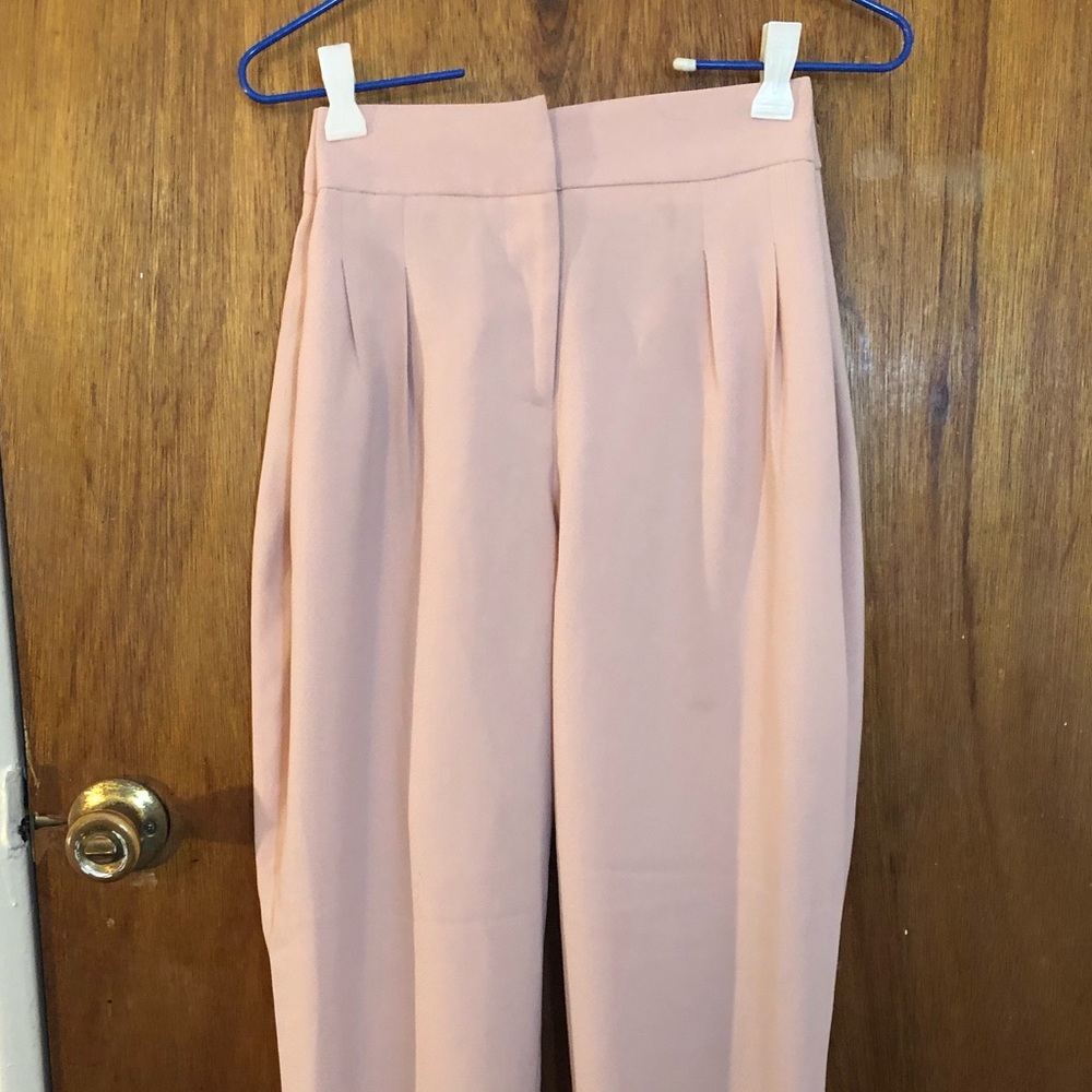 Blush Pink Trousers